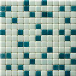 Mozaic de sticlă MIX25-PS-ARAL, din colecția Mix de Reviglass.