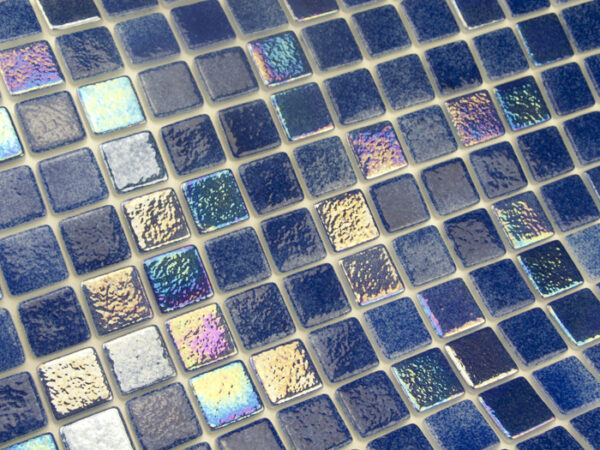 Mozaic de sticlă PS-MIX IRIS ARGA, din colecția MIX IRIS de Reviglass.