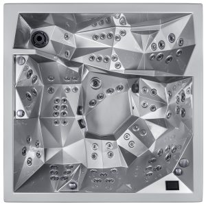 Spa cu hidromasaj Holls Oka Diamond - 5 Persoane - Cuvă Pearl White