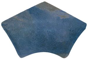 Piesă de îmbinare concavă din porțelan pentru piscină, element de margine – Vision Ocean Blue